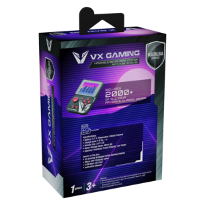VX Gaming Nostalgia Series Handheld Retro Game Station