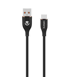 Volkano Flexi Series USB to Micro USB 1.5M 18W - Black