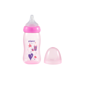 Pigeon - PERISTALTIC PLUS PP BOTTLE 240ML (M HOLE)