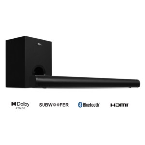 TCL 2.1 Channel 200W Sound Bar with Wireless Subwoofer