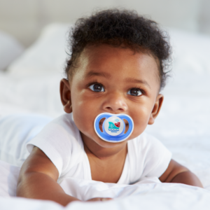 Pigeon - MINI LIGHT PACIFIER L SHIP (BOY)