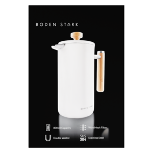 800ml SS Double Walled French press Stainless