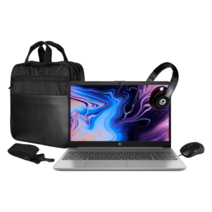HP 250 (8GB/256SSD) All I Need Bundle  includes Back Pack, headphone and mouse (wired)