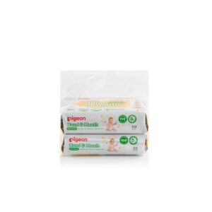 Pigeon - HAND MOUTH WIPES 60'S 2-IN-1