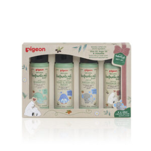 Pigeon - BABY TRAVEL SET NATURAL BOTANICAL