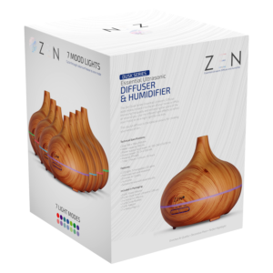 ZEN Dusk series Ultrasonic Diffuser - Light Wood
