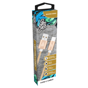 Pro Bass Braided series Packaged Type-C cable 1.8m