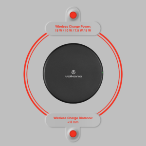 Volkano Caliber series15W Wireless Phone Charge Pad