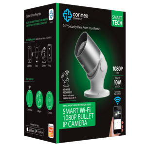 Smart WiFi 1080P Bullet IP Camera Outdoor
