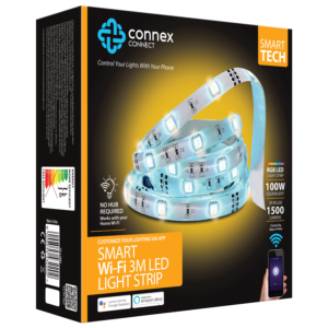 Smart WiFi Strip 3M 24W LED RGB White