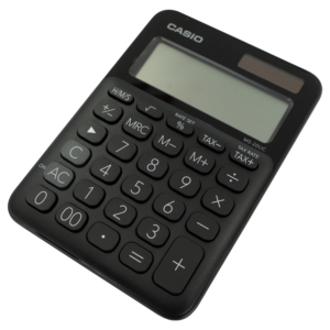 Casio MS-20UC - Desktop calculator 12 Digit - Black