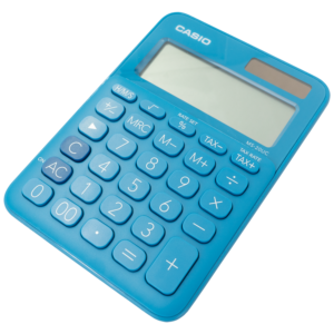 Casio MS-20UC - Desktop calculator 12 Digit - Blue