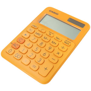 Casio MS-20UC - Desktop calculator 12 Digit - Orange