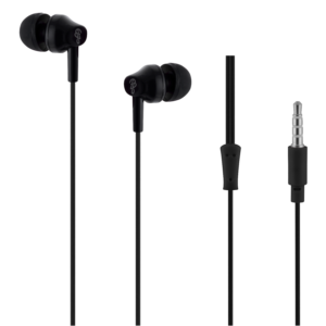Pro Bass Genesis series Packaged Aux earphone No Microphone- Black